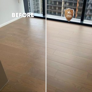 Before and After Vinyl Guards