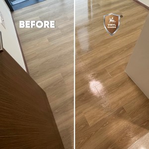 Before and After Vinyl Guards