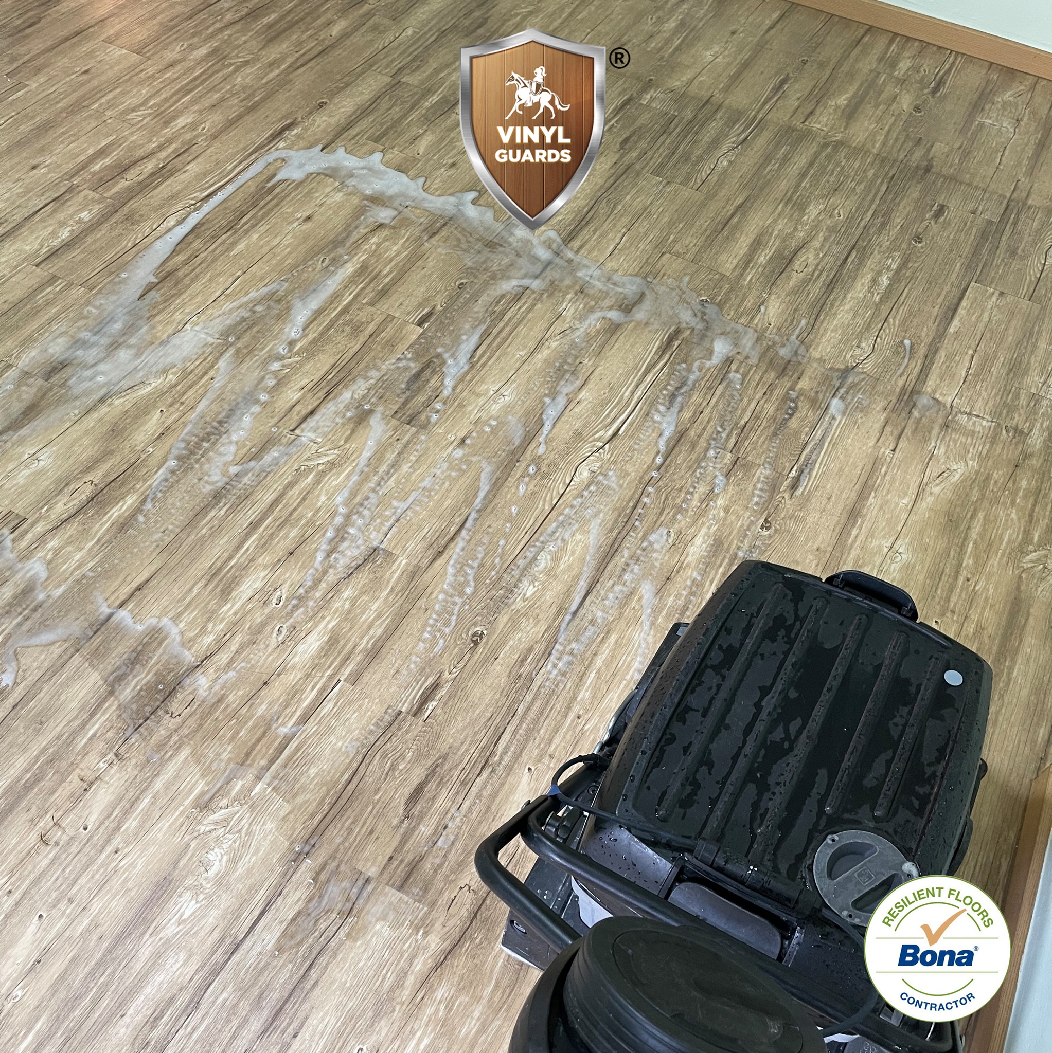 Floor Deep Cleaning & Vinyl Polishing in Singapore | Vinyl Guards